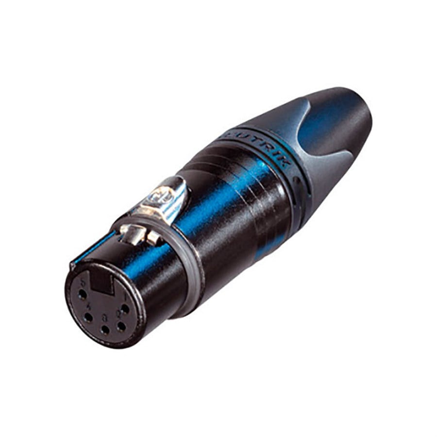 Neutrik NC5FXX-B 5 Pin Dişi XLR Konnektör