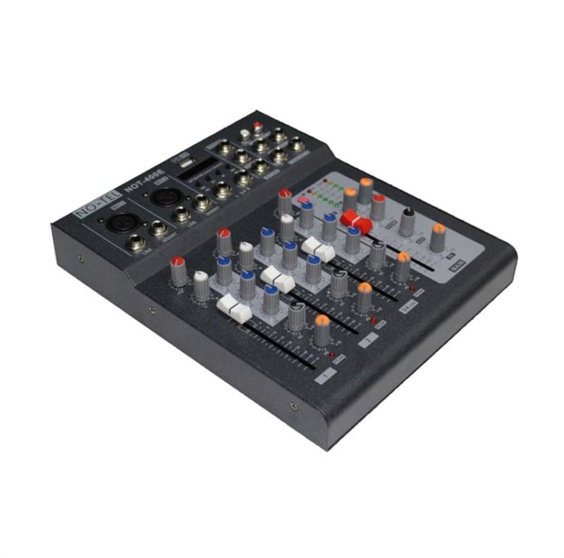 Notel NOT 400E 4 Kanal Mini Dijital Deck Mikser