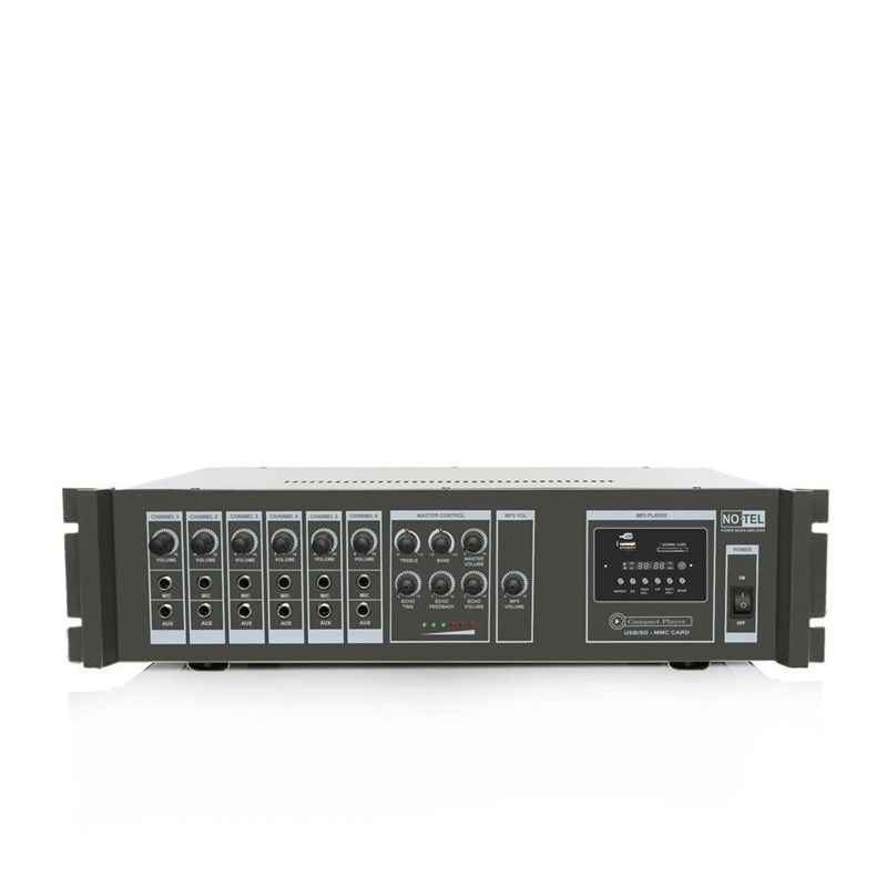 Notel NOT A 100M 100 Watt Eko'lu Power Mikser Amplifikatör