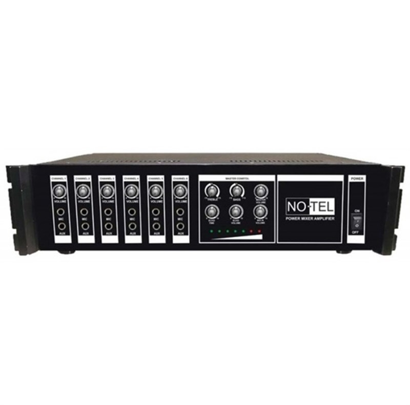 Notel NOT A 206T 6 Bölgeli USB'li 200W/100V Mikser Amfi