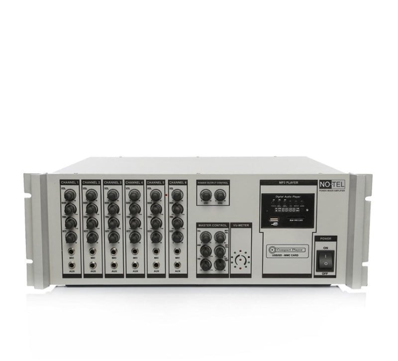 Notel NOT A 2100B Ekolu 2x100W Küp Anfi Mikser