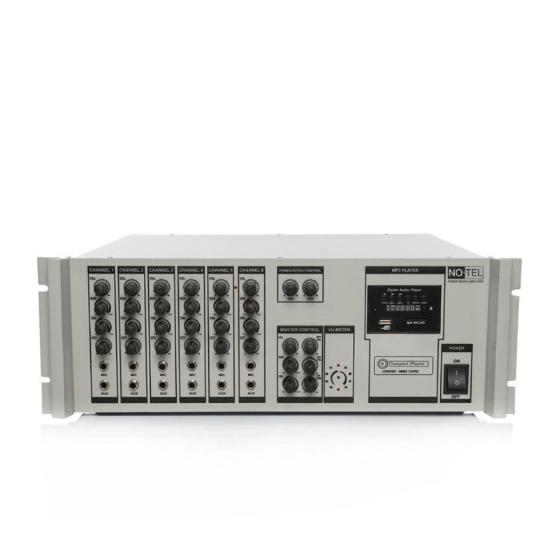 Notel NOT A 2200BTT Ekolu 2x200W/100V Power Mixer Amfi