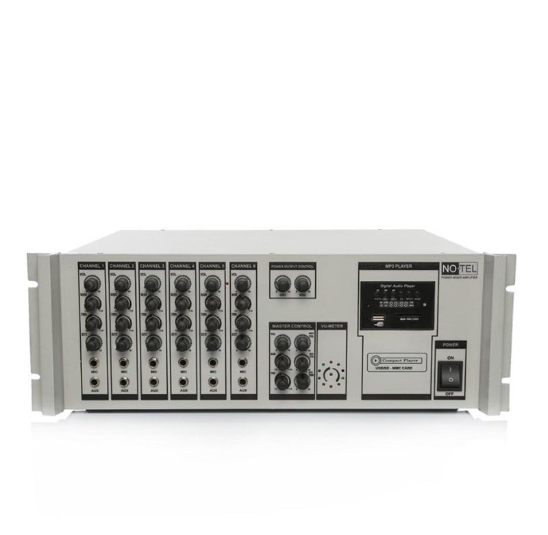 Notel NOT A 400B Ekolu 400W MP3/USB/SD Amfili Mikser