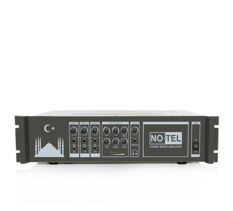 Notel NOT A 400E 400 Watt Power Mikser Ezan Anfisi