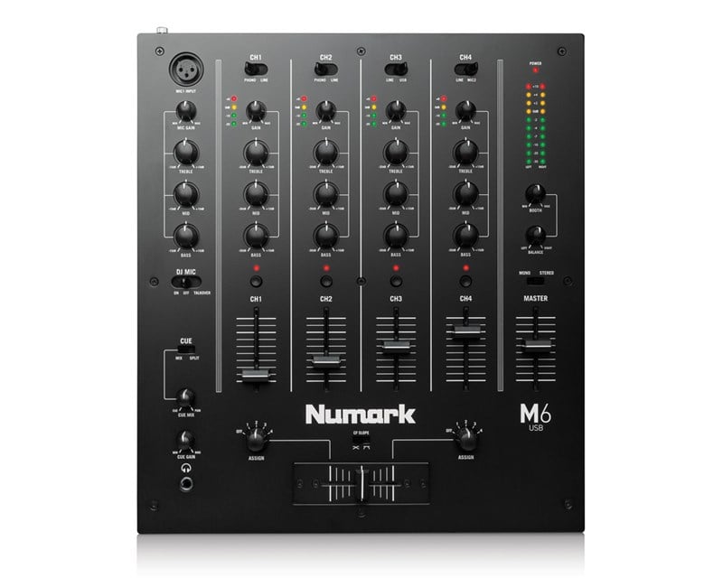 Numark M6 USB 4-Channel USB DJ Mixer