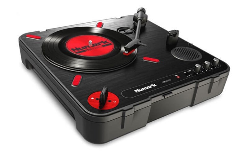 Numark PT 01 SCRATCH USB Pilli Hoparlörlü Pikap
