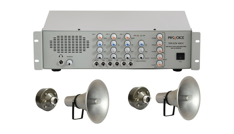 Provoice 400 Watt Tek Minare 2 Hornlu Cami Ezan Seti