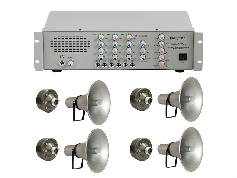 Provoice 400 Watt Tek Minare Cami Ezan Seti