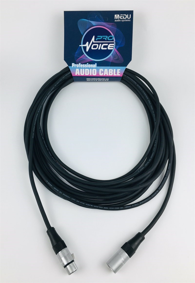 Provoice CL/MIC/15 Mikrofon Kablosu (15 Metre) Yüksek Kalite