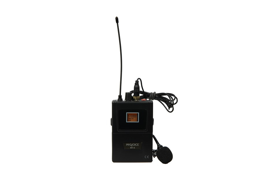 Provoice MT-5 UHF Band Kablosuz Yaka Mikrofonu