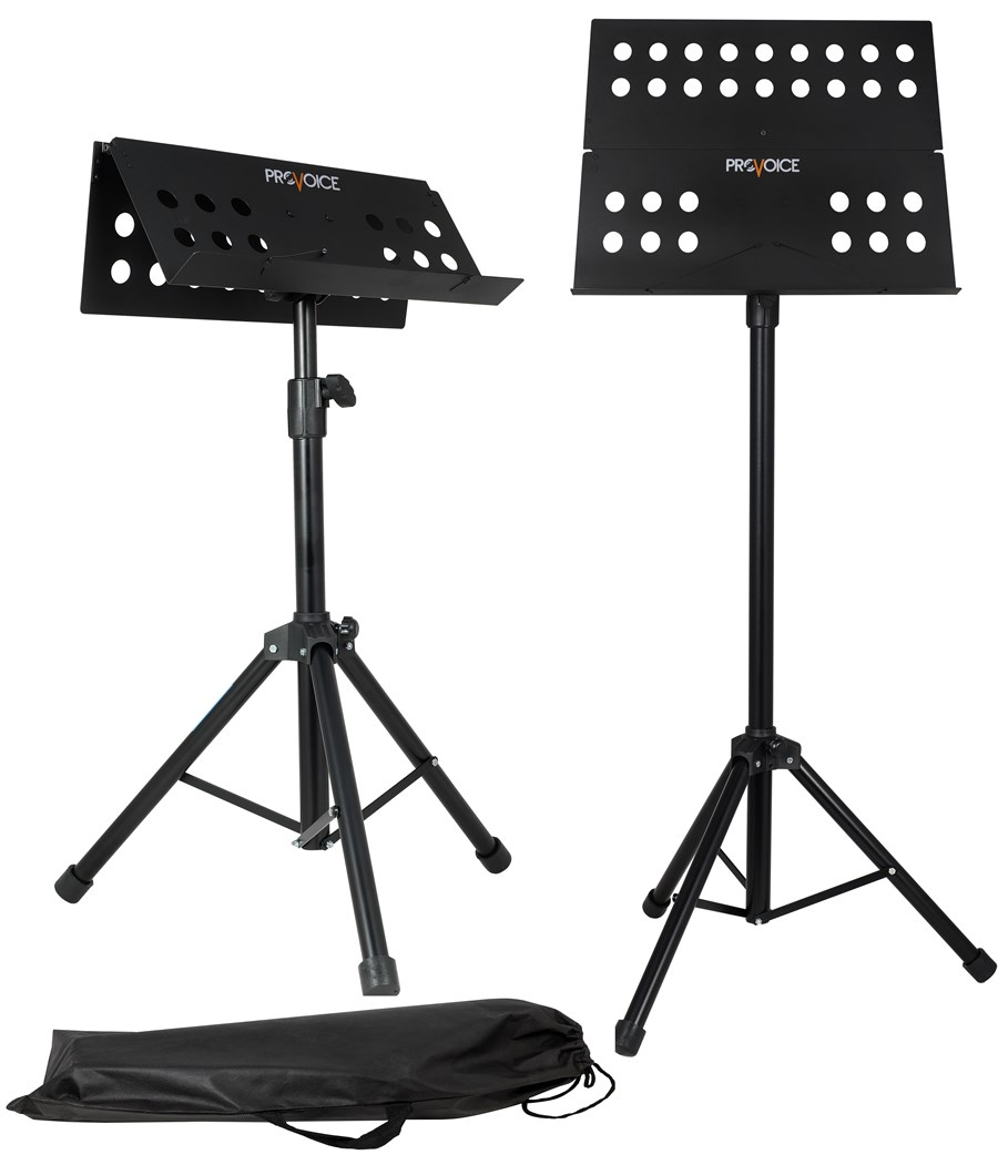 Provoice NT-3KP Şef Tipi Katlanabilir Nota Sehpası (Kılıf Dahil)
