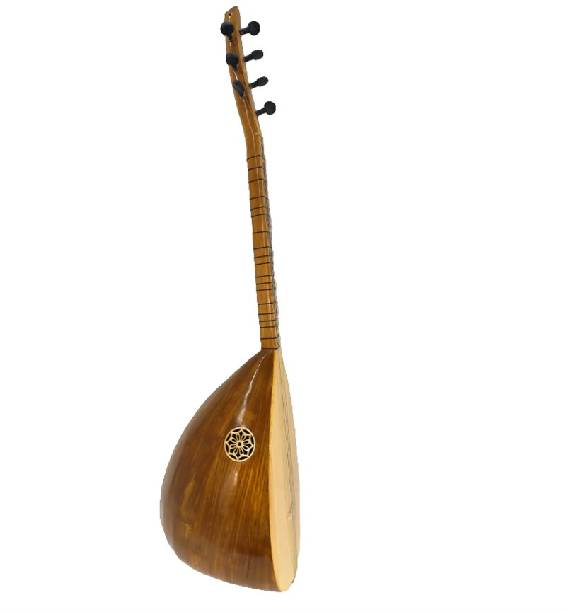 Provoice O-KSC2 Orta Seviye Desenli Kısa Sap Ceviz Bağlama-Saz