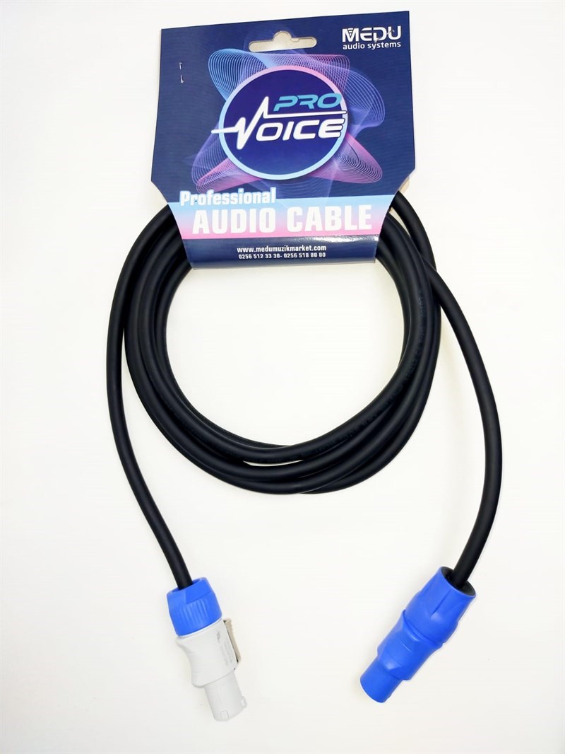 Provoice PC/PWR/A5 Power Konnektörlü Aktarma 5 Metre Güç Kablosu