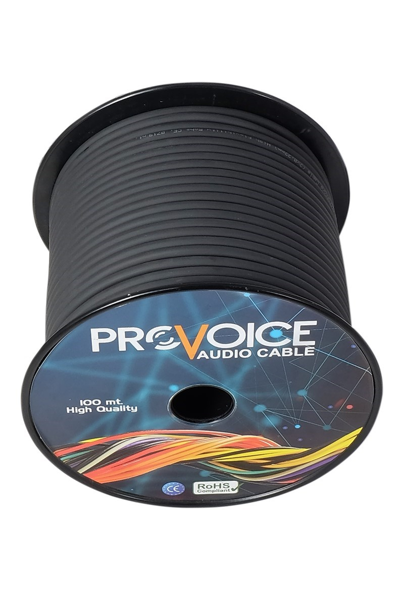 Provoice PM-22-5 2x0,22mm Mikrofon Kablosu 5 metre