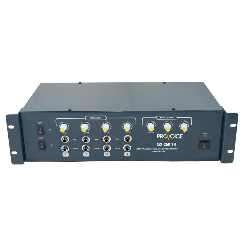 Provoice QX-250 TR Hat Trafolu Mikser Anfi