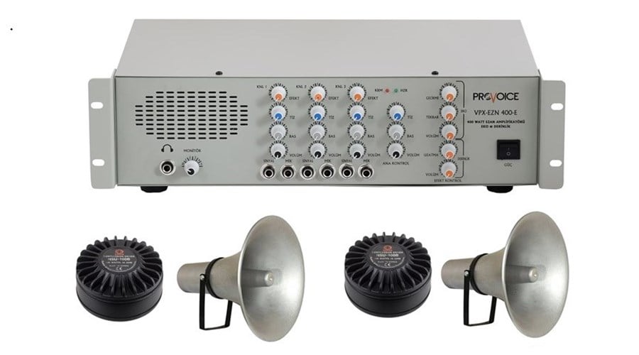 Provoice Sammi NSU-100B Tek Minare 2 Horn Cami Ezan Seti