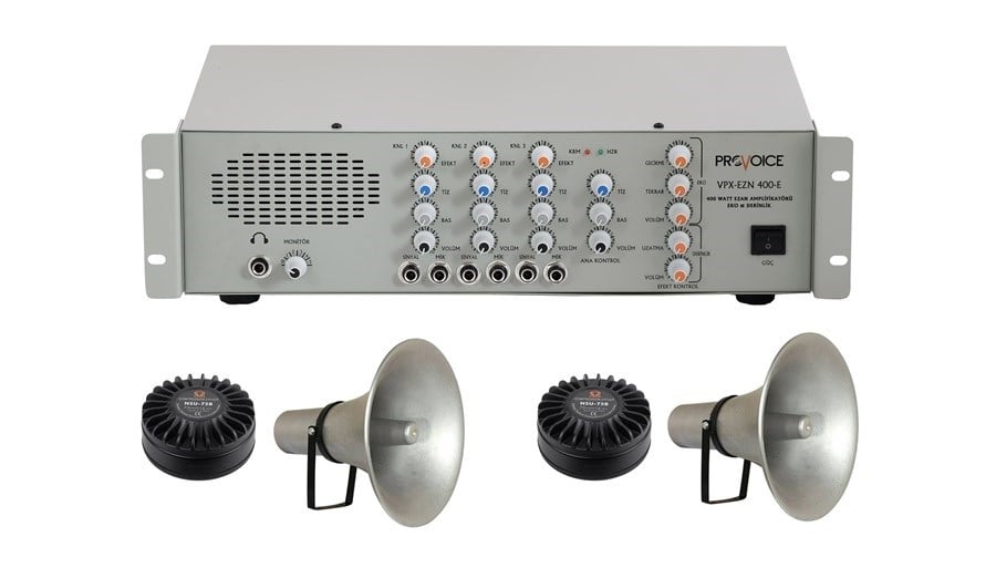 Provoice Sammi NSU 75B Tek Minare 2 Horn Cami Ezan Seti