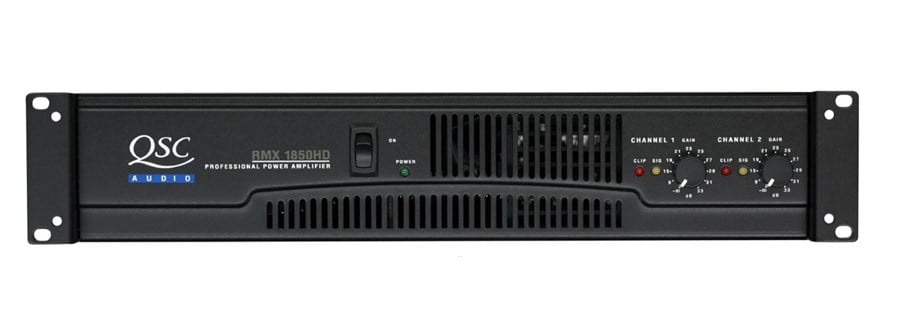 QSC RMX 1850 2 Kanallı Güç Amplifikatörü 1800W/8 Ohm
