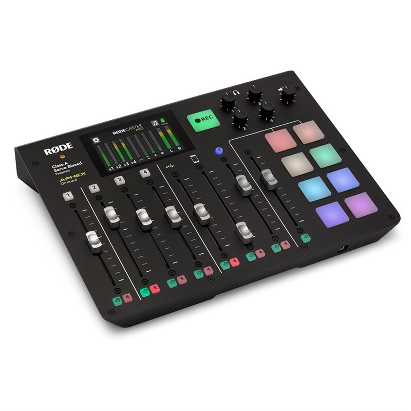 RODE RODECaster Pro 4 x XLR Mikrofon Girişli USB Mikser