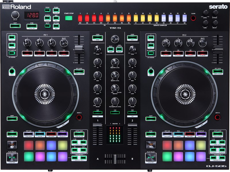 ROLAND DJ-505 Gelişmiş DJ Kontrol Ünitesi