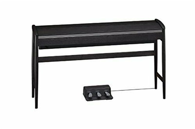 ROLAND KF-10-KSB KIYOLA Saf Siyah Karimoku Tasarımı Dijital Piyano