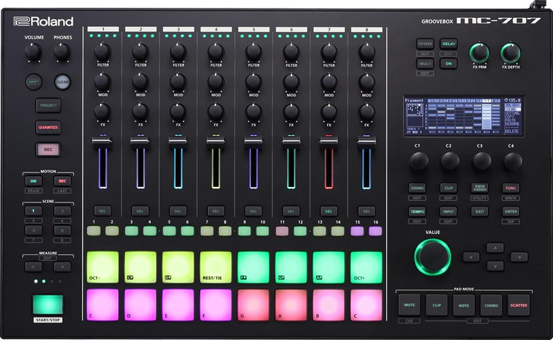 ROLAND MC-707 Aira 8-Track Groovebox
