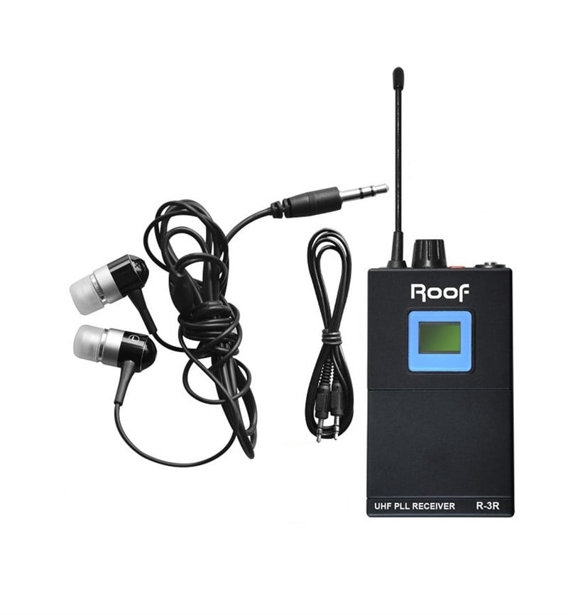 Roof R-3R UHF Band Kablosuz Alıcı Kulaklık
