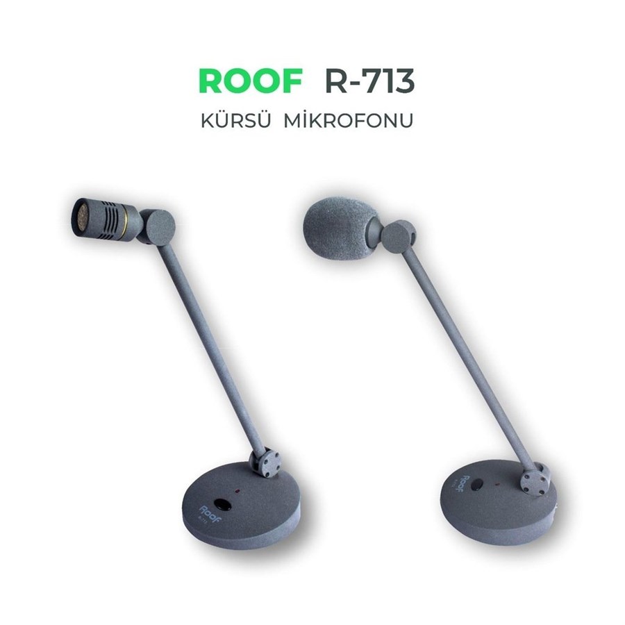 Roof R-713 Kondenser Kürsü Mikrofonu