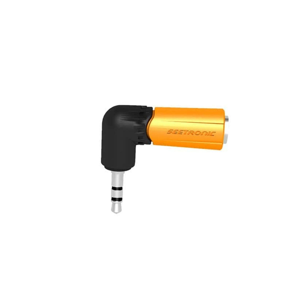 Seetronic MMJ3-MJF-R 3.5 mm Stereo Jak - 3.5 mm L Tipi Jak Dönüştürücü