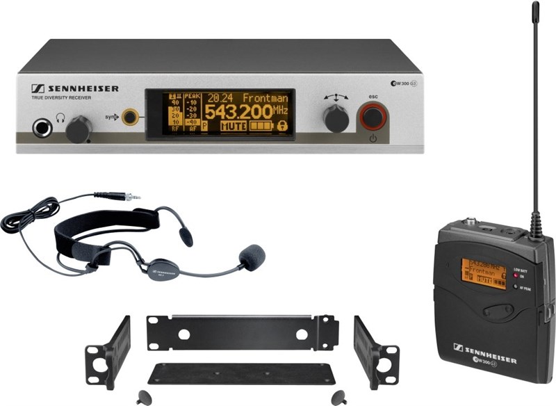 Sennheiser EW-352 G3 Kablosuz Kardioid Headset Mikrofon Seti