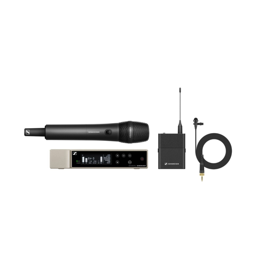 Sennheiser EW-D ME2/835-S SET (Q1-6) Kablosuz Yaka + El Mikrofonu Combo Set