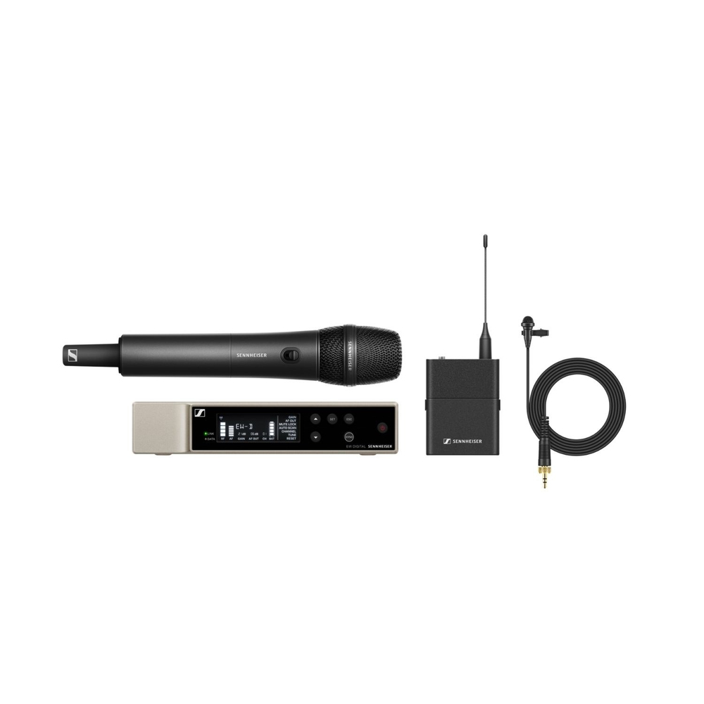 Sennheiser EW-D ME2/835-S SET (Y1-3) Kablosuz Yaka ve El Mikrofonu Combo Seti