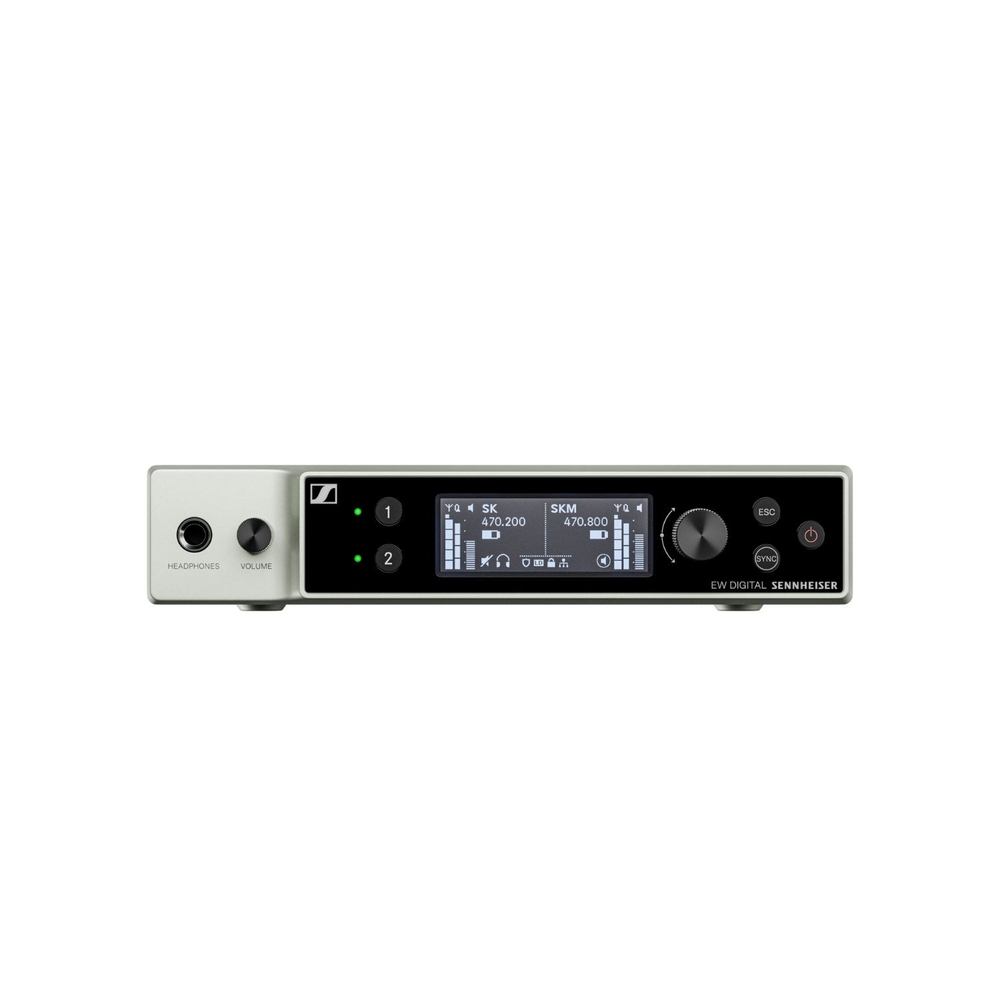 Sennheiser EW-DX EM 2 DANTE (S2-10) Çift Kanal Dijital Kablosuz Alıcı