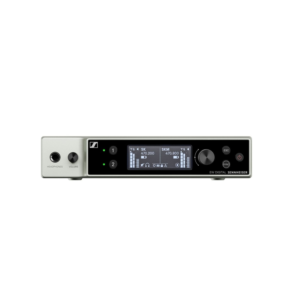 Sennheiser EW-DX EM 2 DANTE (U1/5) Çift Kanal Dijital Kablosuz Alıcı