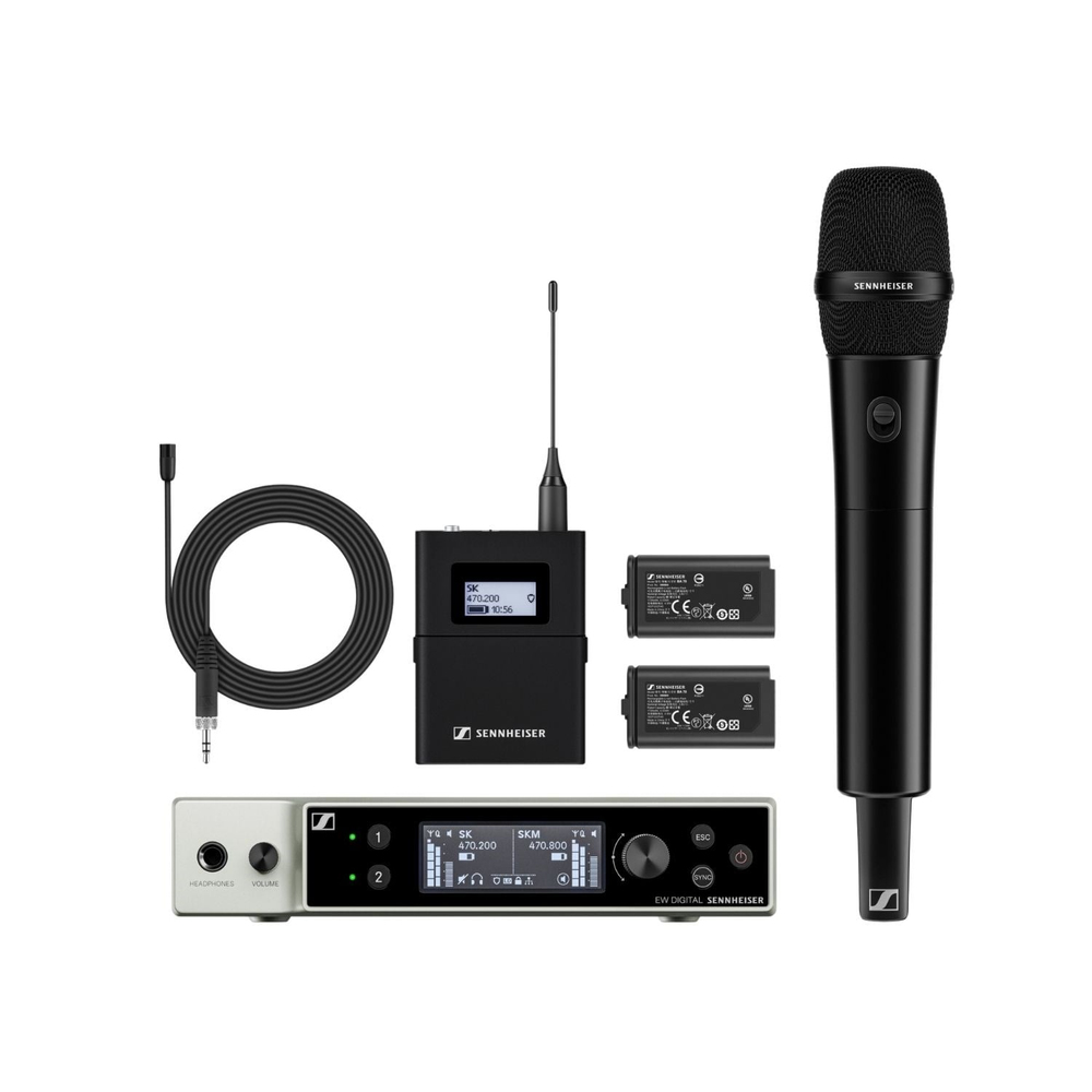 Sennheiser EW-DX MKE 2 / 835-S SET (S2-10) Dijital Kablosuz Mikrofon Sistemi