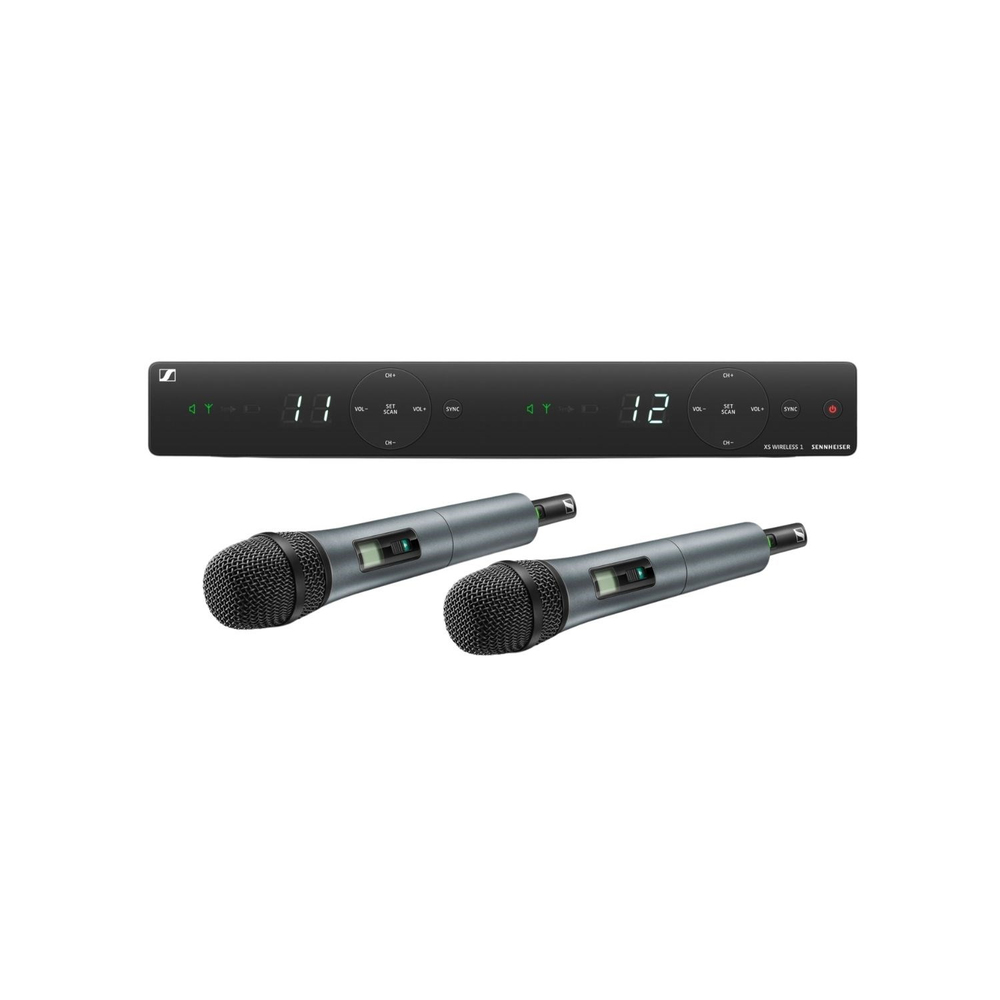 Sennheiser XSW 1-835 DUAL-BC İkili Kablosuz Vokal Mikrofonu