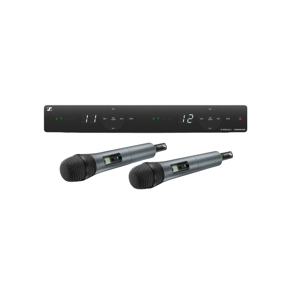 Sennheiser XSW 1-835 DUAL-E İkili Kablosuz Vokal Mikrofonu