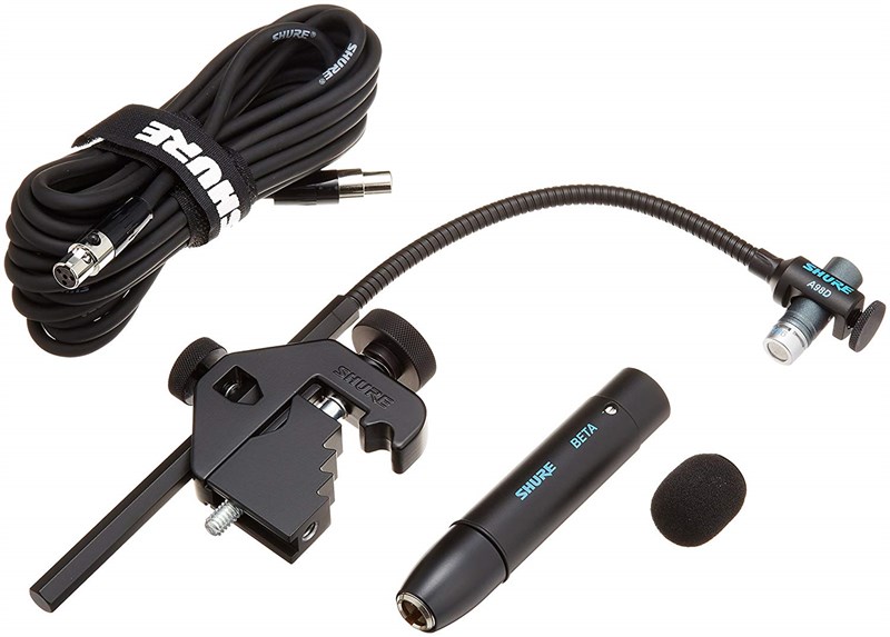 Shure Beta 98AD/C Minyatür Kardioid Kondenser Davul Mikrofonu