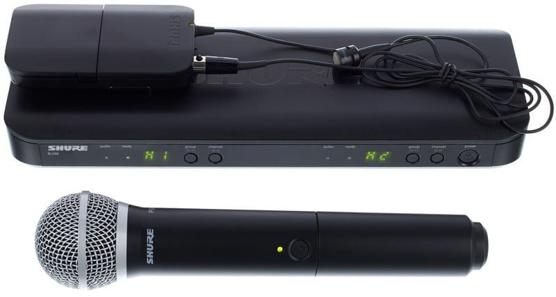 Shure BLX1288E/CVL El + Yaka Telsiz Mikrofon Seti