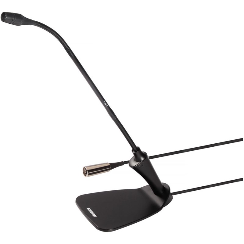 Shure CVG12D-B/C Masaüstü Tabanlı Gooseneck Kondenser Mikrofonu