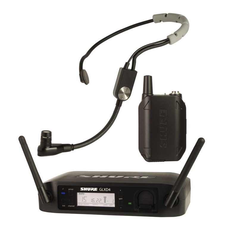 Shure GLXD14E/SM35 Kablosuz Headset Mikrofon Seti