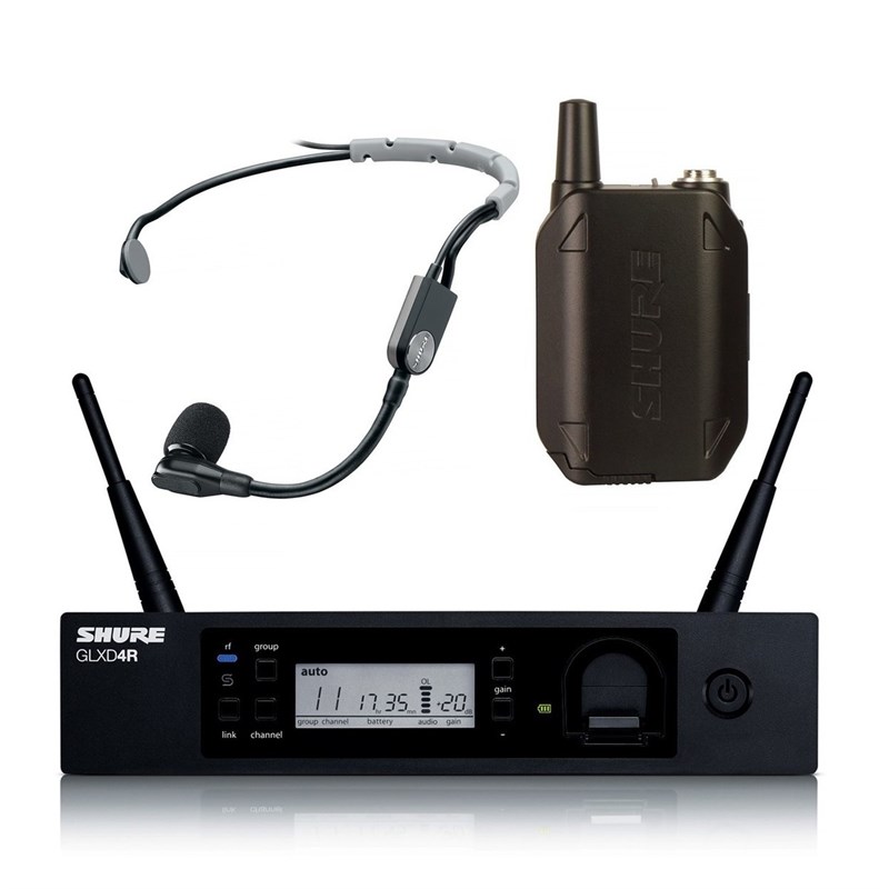 Shure GLXD14RE/SM35 Telsiz Kafa Mikrofonu Sistemi