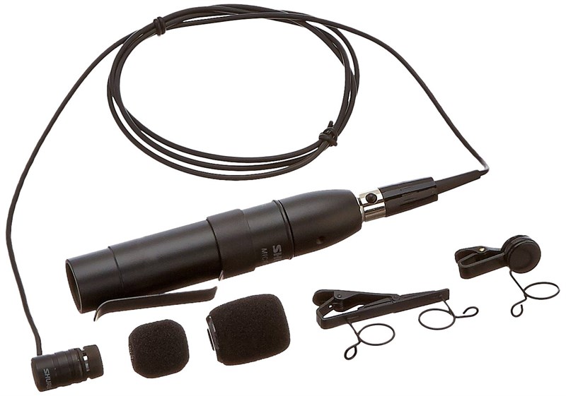 Shure MX185 Kardioid Yaka Mikrofonu