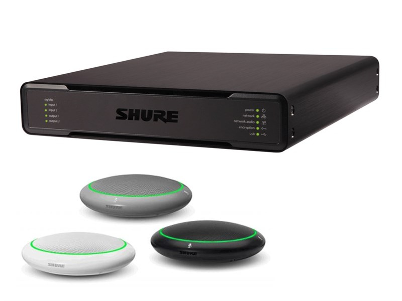 Shure MXA310AL-P300-P Table Array Mikrofon ve IntelliMix Sesli Konferans İşlemcisi