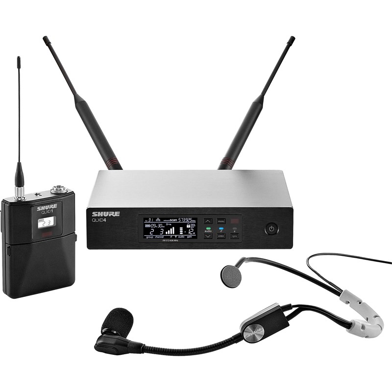 Shure QLXD14/SM35 Kablosuz Headset Mikrofon Seti