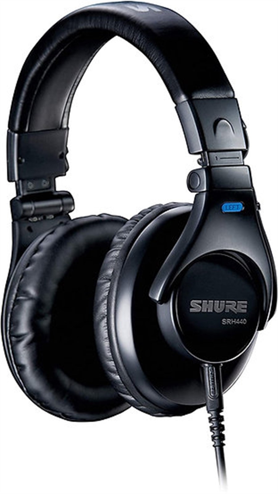 Shure SRH440-BK-EFS Pro Studio Closed-Back Headphones