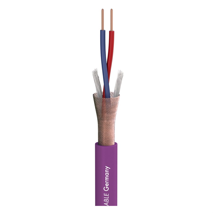 Sommer Stage 22 HF MR 2x0,22mm Mor Mikrofon Kablosu