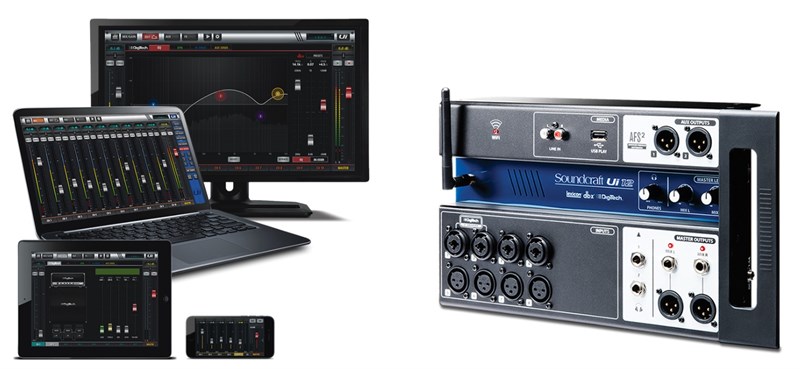 Soundcraft Ui12 12-input Remote-Controlled Digital Mixer