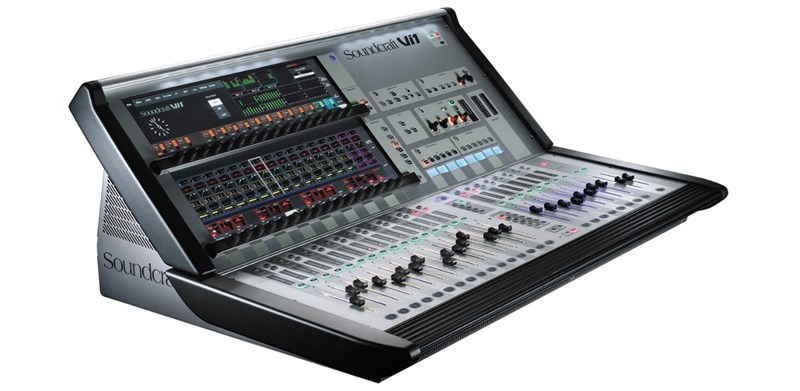 Soundcraft Vi1 A complete standalone console package with either 32 or 48 channels of analogue inputs