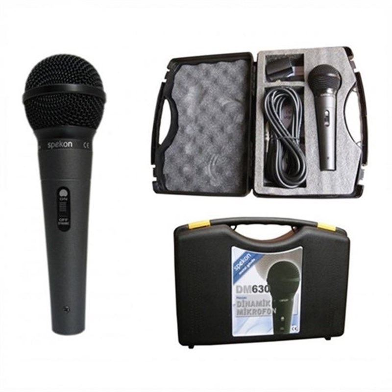 Spekon DM 630 Dinamik Kablolu Mikrofon